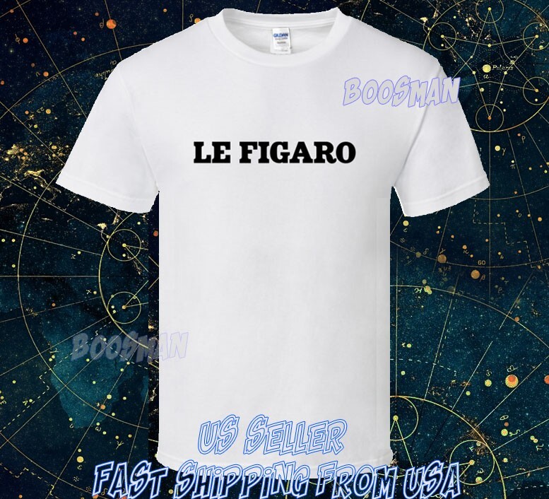 NEW SHIRT LE FIGARO LOGO T SHIRT FUNNY SIZE S TO 5XL