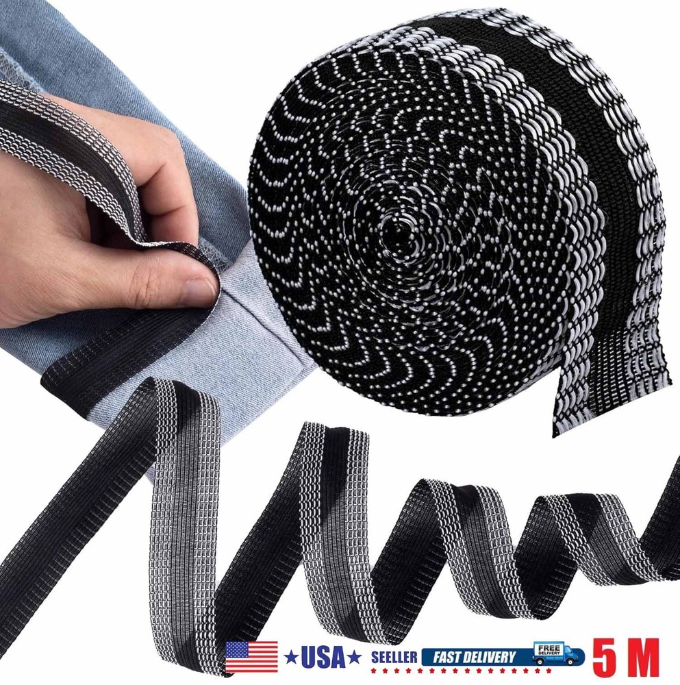 Hemming Tape for Pants Iron-On Instant Hem Tape No Sew Jeans Pants Trouser