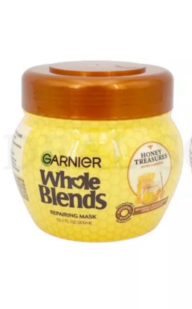 Garnier Whole Blends Repairing Mask Honey Treasures Enriched with A 10.1 Ounce