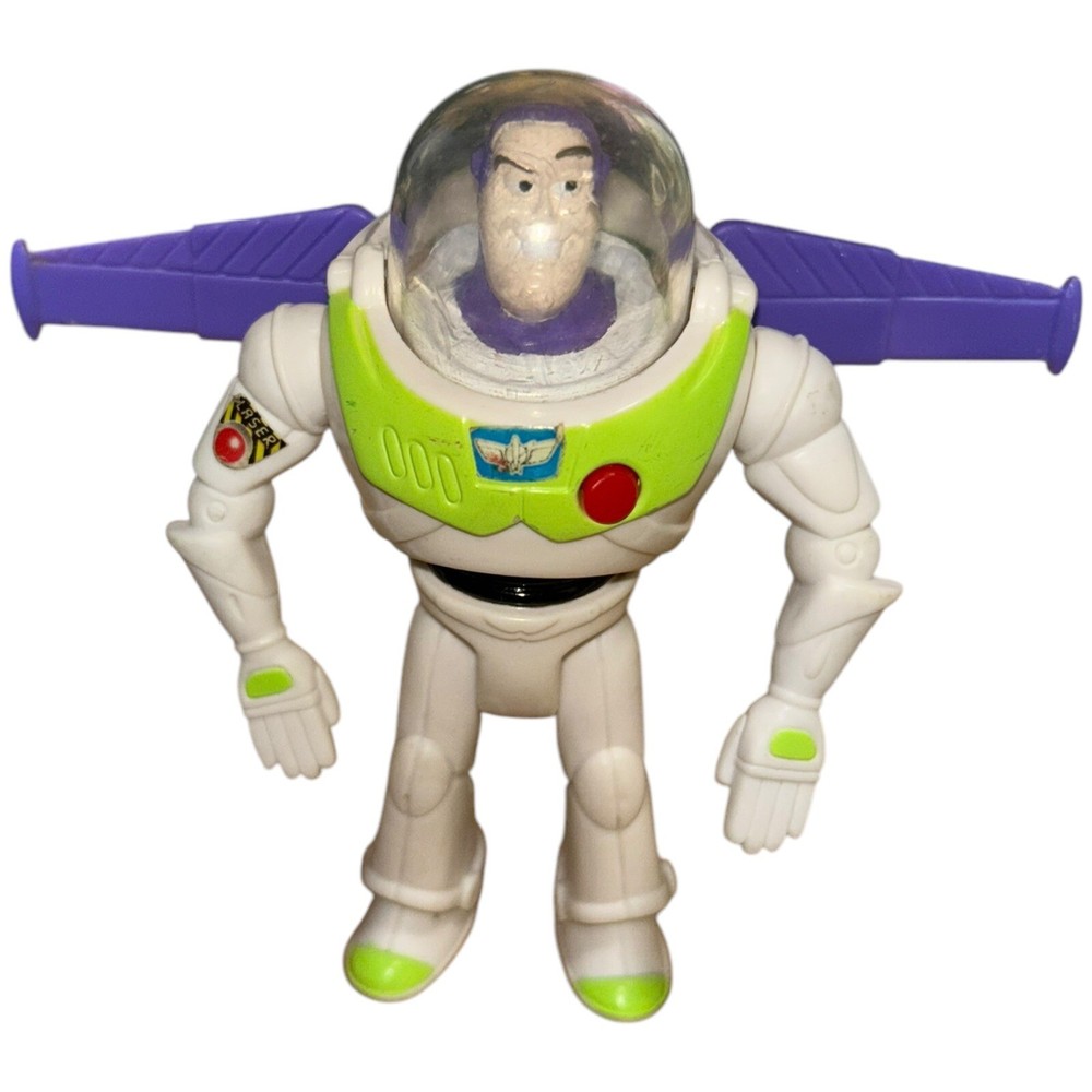 Vintage 1996 Burger King Toy Story Buzz Lightyear Kids Meal Toy 4 Inch