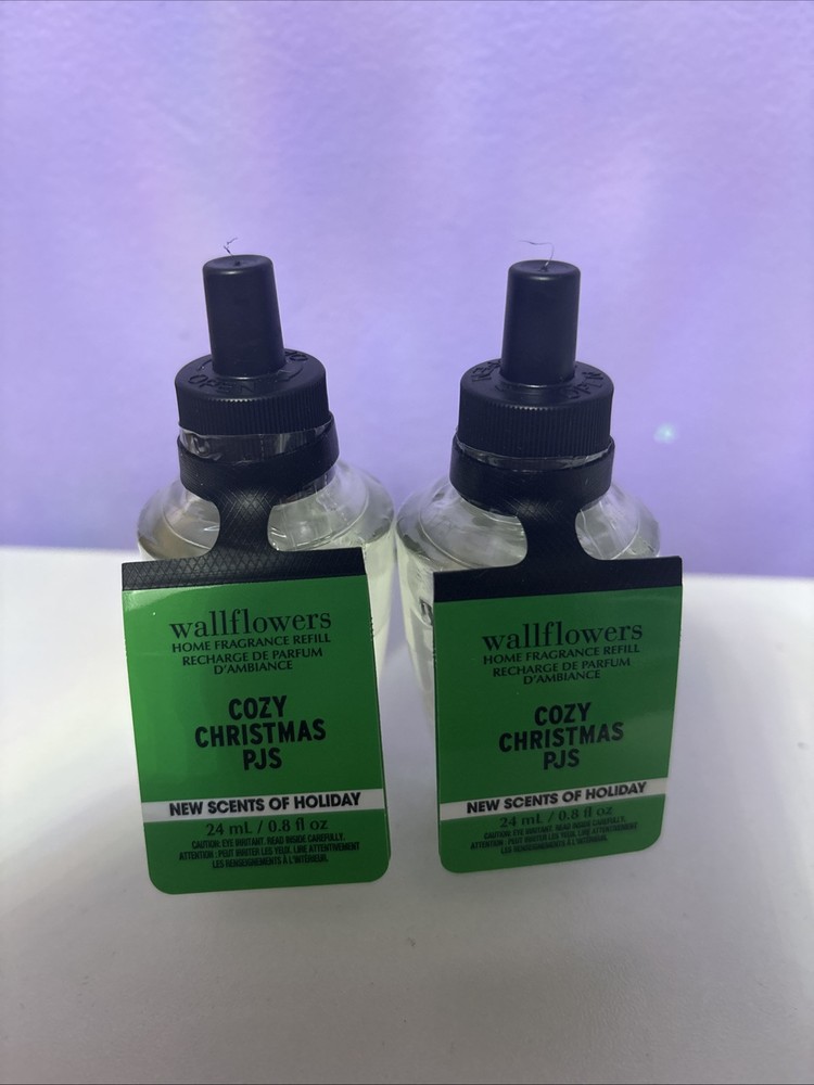 Bath & Body Works Cozy Christmas Pjs 2- Pack Wallflower Refill