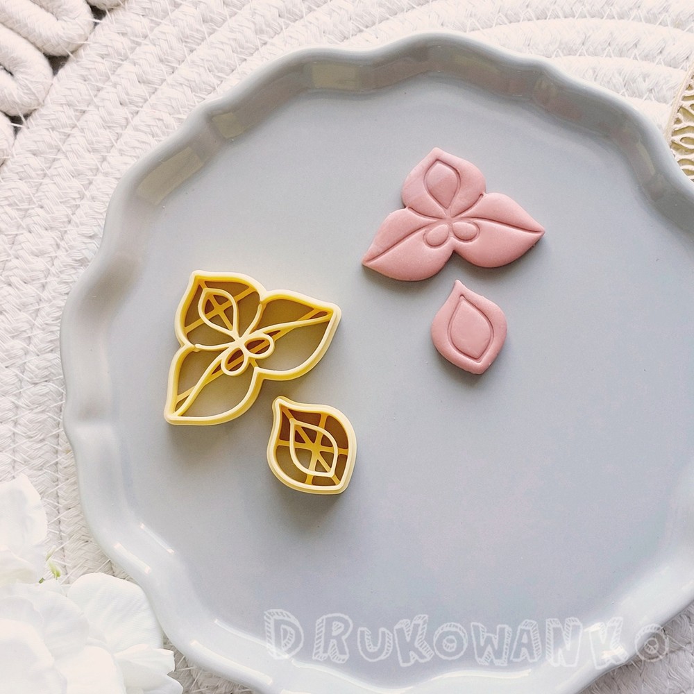Earring Jewelry Shape Decoration 35 Polymer Clay Cutter For Earring Jewelry