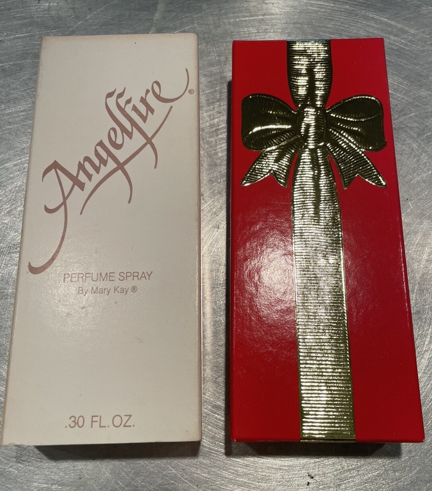 Vintage Mary Kay ANGELFIRE Eau de Parfum .30 Fl. Oz. NIB Purse Perfume Spray