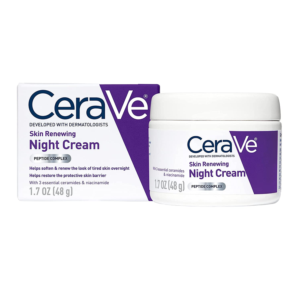 Skin Renewing Night Cream | Niacinamide, Peptide Complex, and Hyaluronic