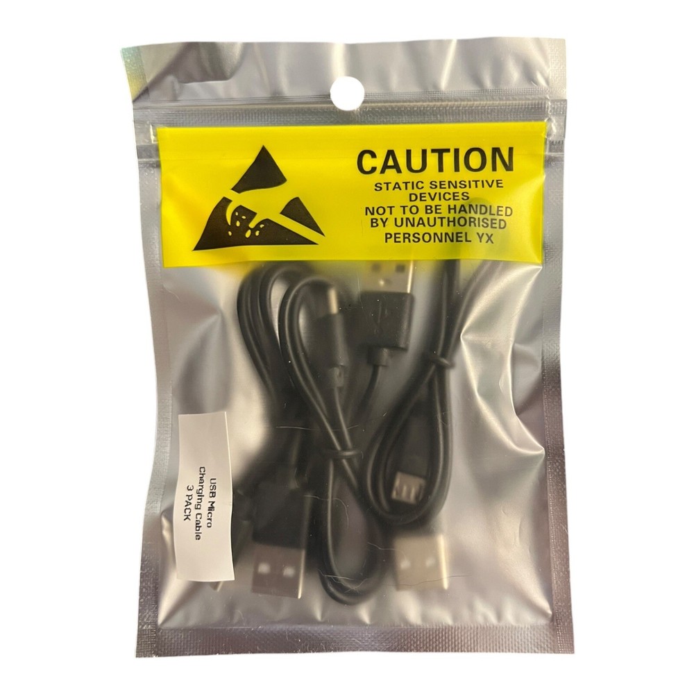 USB Micro Charging Cable Set of 3 Durable Fast Charging Fast Shipping US