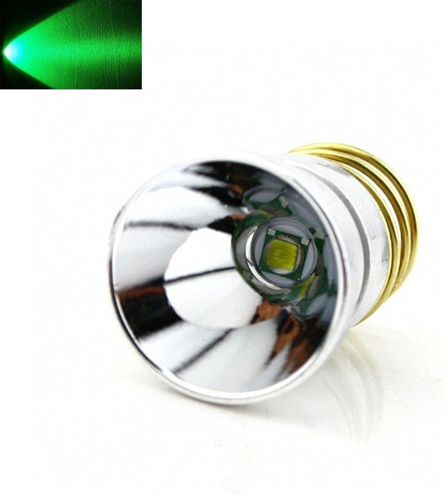 Ultra Bright Green Light Hunting Flashlight LED Bulb 1 Mode Drop-In P60 Desig...