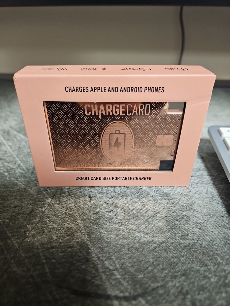 Aquavault 2300mAh Fast 1.5V Rose Gold Phone Charger F1-image