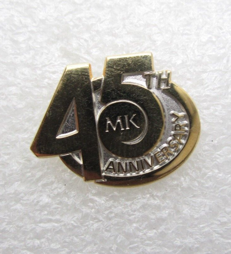45th Anniversary MK Lapel Pin (C274)