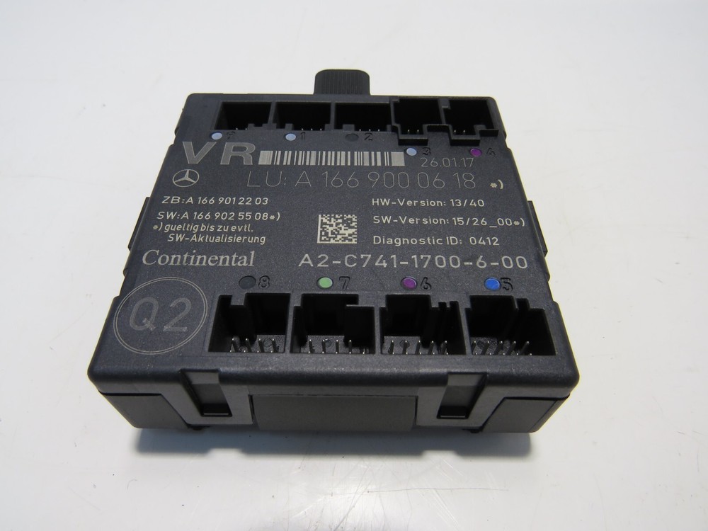 MERCEDES A-CLASS A180 W176 2016-18 OFFSIDE FRONT DOOR CONTROL MODULE       Q3840