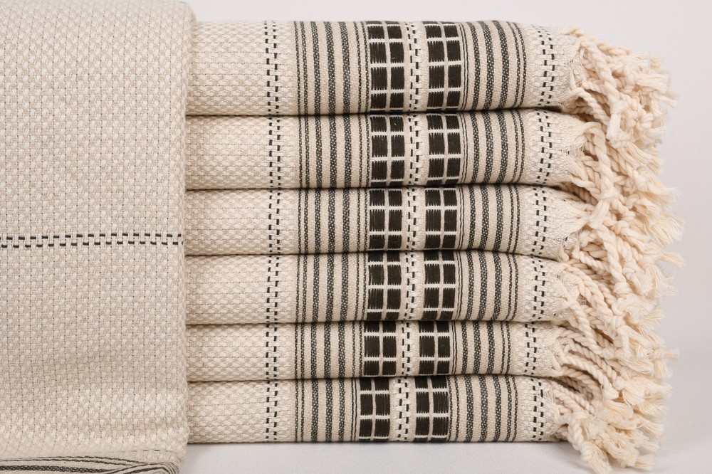 Custom Khaki Green Personalized Towel 38x65 Inches-image