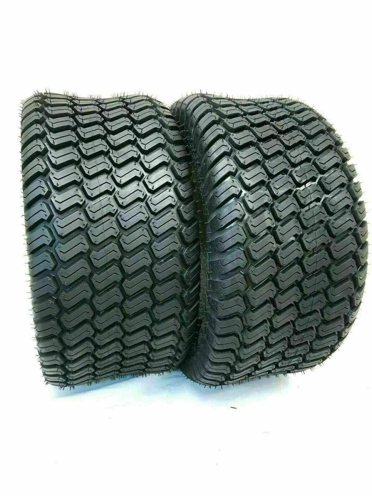 Two 20x10.00x8 Tire Lawn Tractor Riding Mower 20x10-8 20x10x8 Tubeless