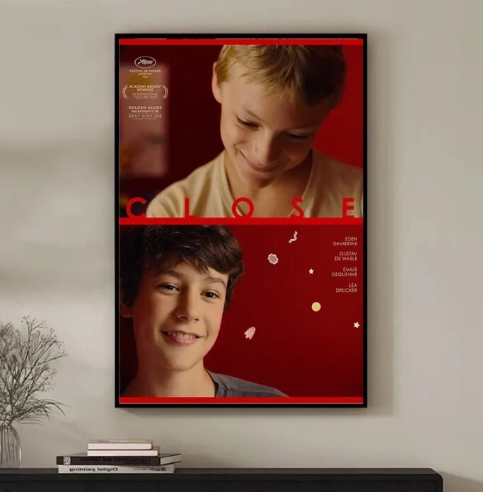 Vintage Movie Poster Wall Art for Retro Home Decor