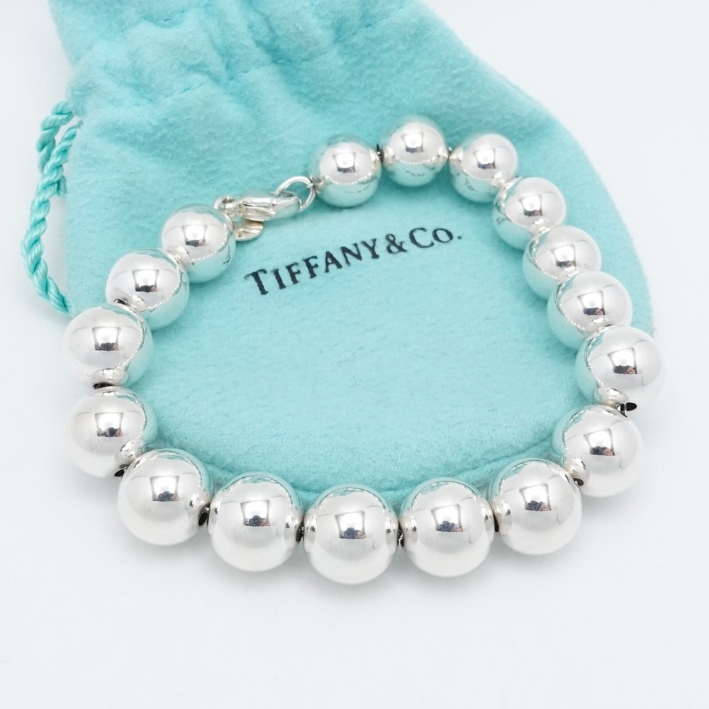 Tiffany & Co. HardWear Sterling Silver Ball Bracelet - Size 7.25