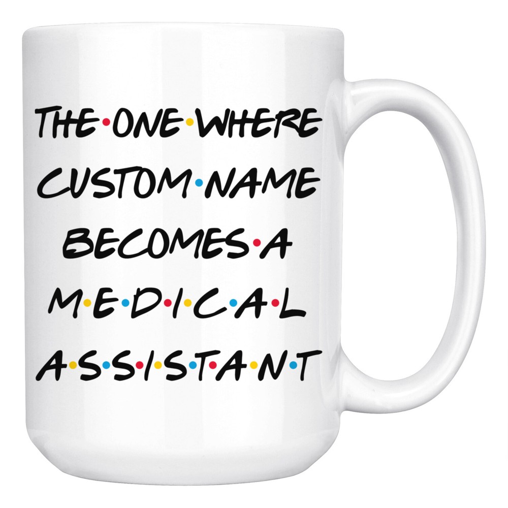 Personalized Medical Assistant Job Promotion Mug, Assistant Graduation Gift