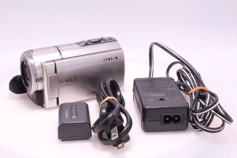 Sony HDR-CX590V HD Camcorder Compact Video Camera Champagne Silver