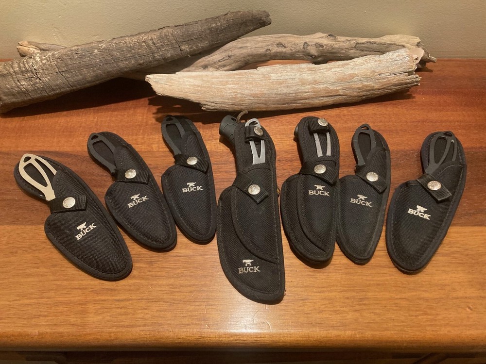 Buck Knives (7) 135, 141, 143, 390, 393 PAKLITE and Combo Group **SELECT ONE**