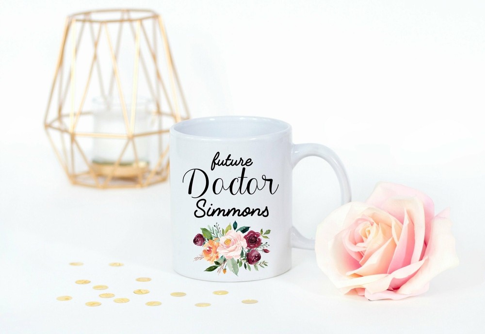 Personalized Future Doctor Coffee Mug Doctor Gift Doctor Graduation Gift Custom