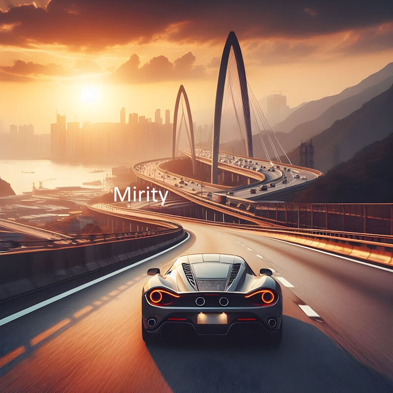 High-Speed Sports Car Digital Art Wallpaper for Desktop Background-image