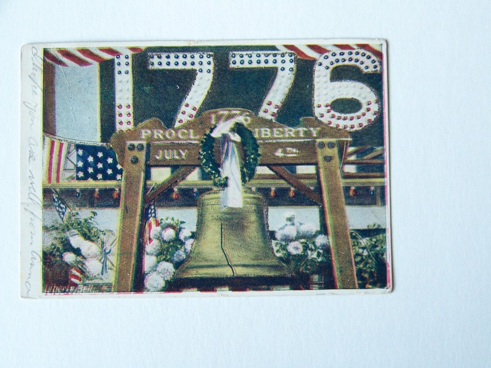 Philadelphia Pennsylvania PA 1906 Proclamation of Liberty Bell 1776 July 4th
