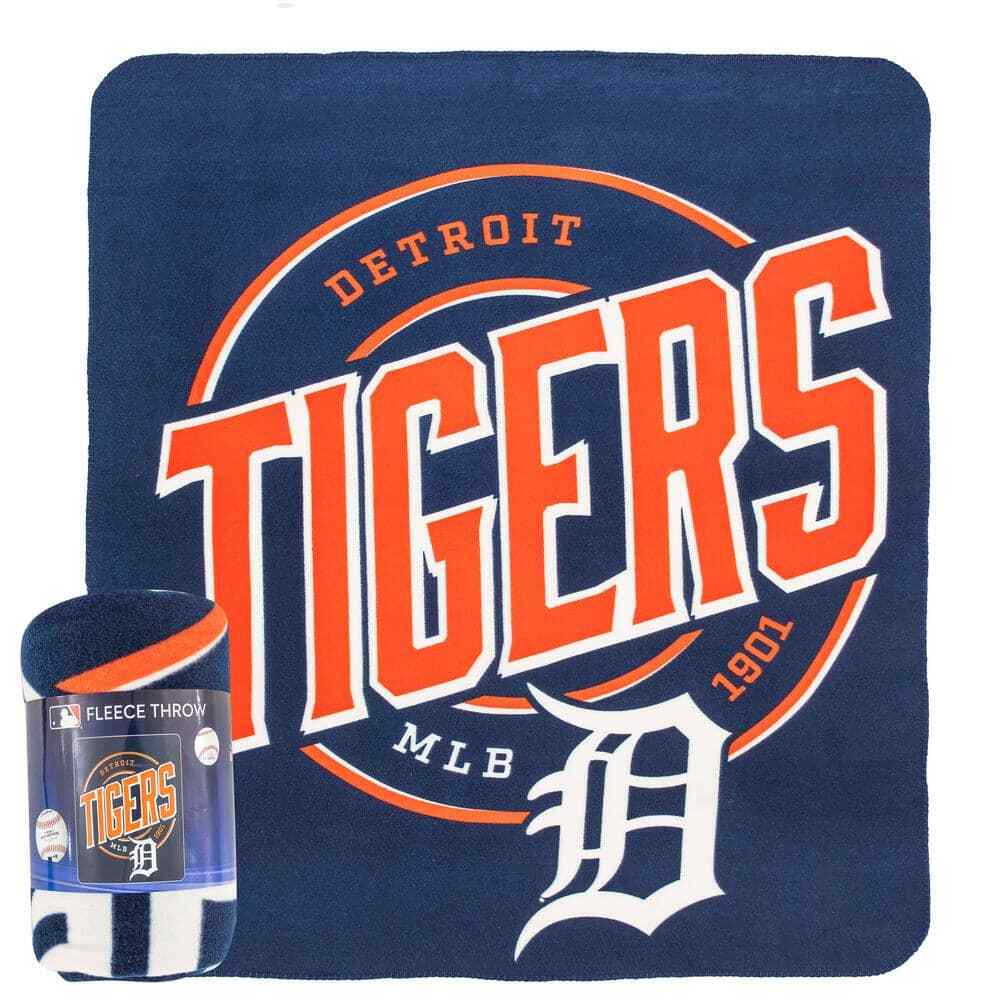 MLB Tigers Campaign Fleece Throw
