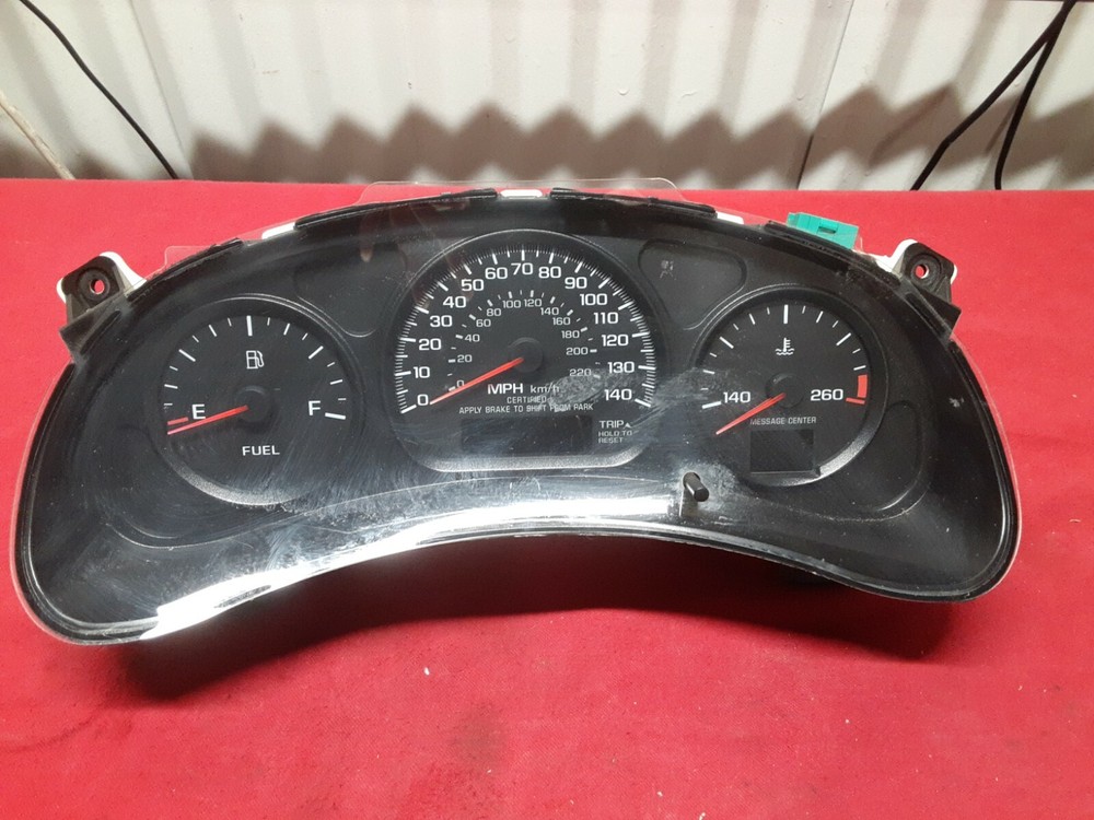 2000 - 2005 Chevrolet Chevy Impala Speedometer Instrument Cluster POLICE EDITION