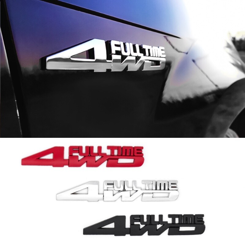 4WD FULLTIME sticker full-time four-wheel drive large displacement AWD off-road
