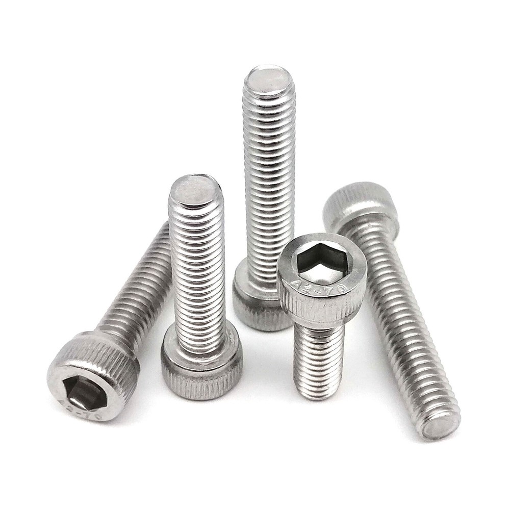 M2-M8 304 A2-70 Stainless Steel Allen Hexagon Hex Socket Head Cap Bolt Screw
