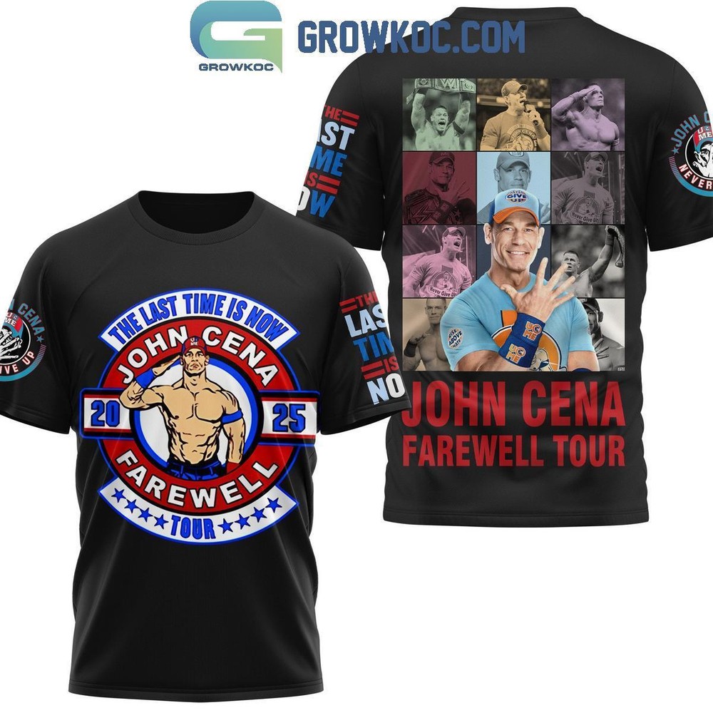 John Cena The Last Time Is Now Farewell Tour 3D T-Shirt