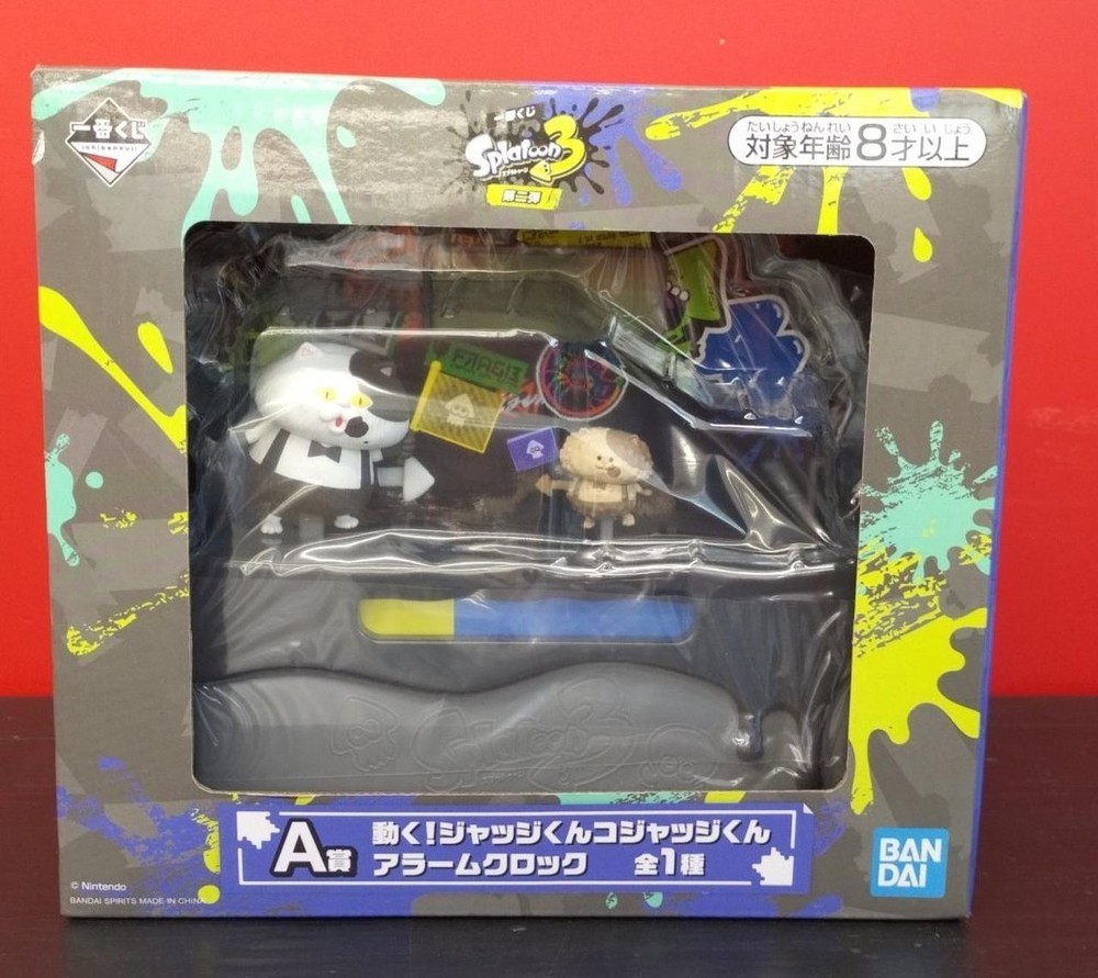 Splatoon 3 Model No. Prize A Move Judge Kunco Judge Kunalarm Clockbandai GNp74