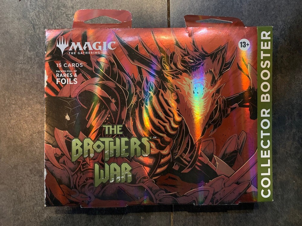 Magic The Gathering The Brothers War 1 Pack 15 Card Collector Booster Sealed Box