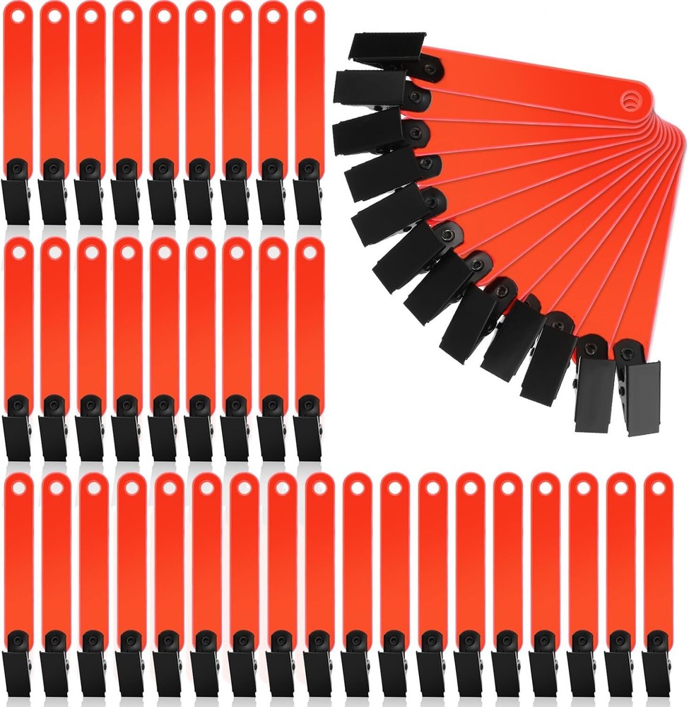 Leitee Trail Markers Reflective Tree Tacks Hunting Fluorescent Orange