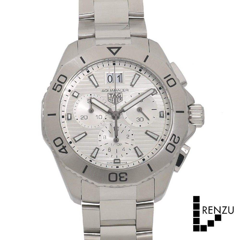 TAG Heuer Aquaracer Professional 200 Silver Mens Watch CBP1111 BA0627