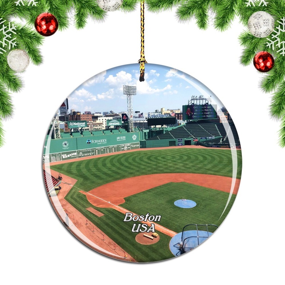 USA Fenway Park Boston Christmas ornament travel souvenir gift