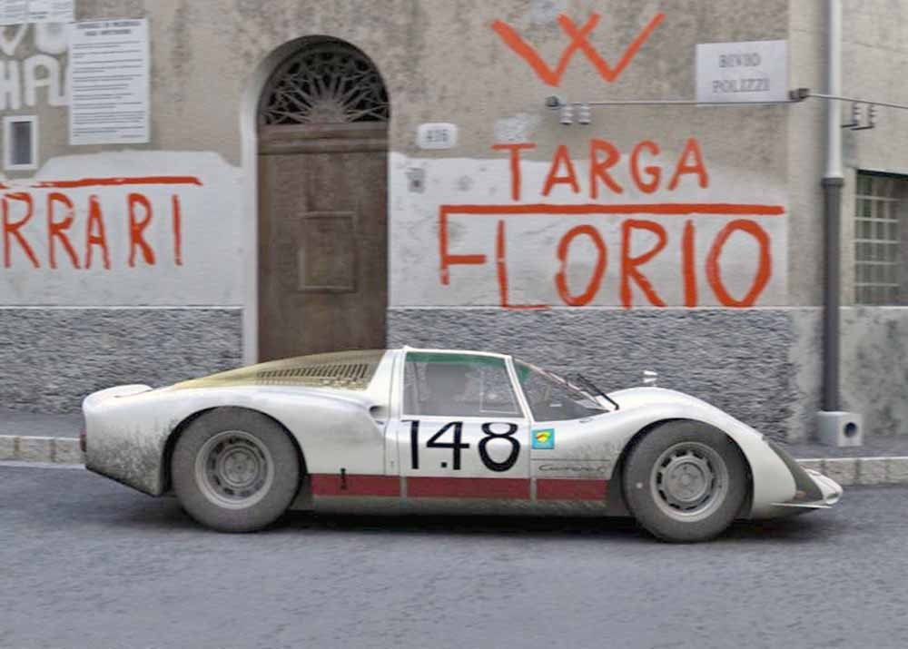 1966 Porsche 906 Targa Florio Willy Mairesse A4 Photo