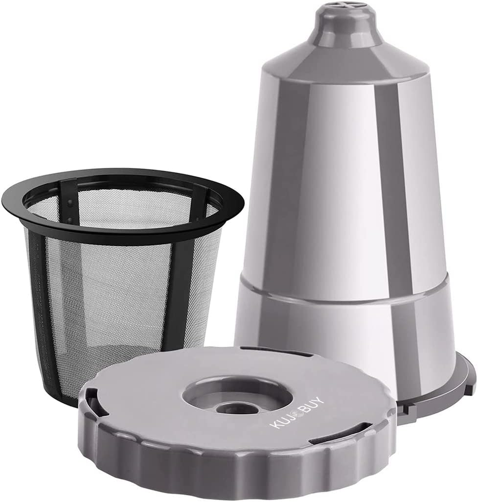 Reusable Coffee Holder and Filter Set 3 Part with Filter Basket Compatible With