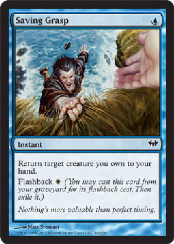 SAVING GRASP X4 4 4X Dark Ascension MTG Magic the Gathering Cards DJMagic