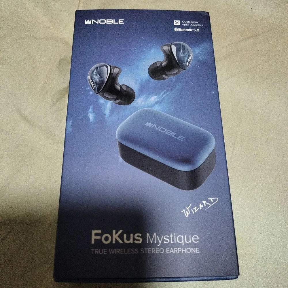Noble Audio NOB-FOKUSMST-B Complete Wireless tw Earphone FoKus Mystique Japan