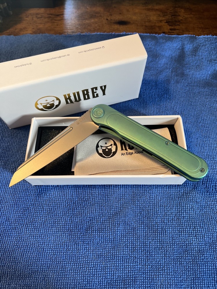 Kubey Dandy Framelock Folding Knife 3.75