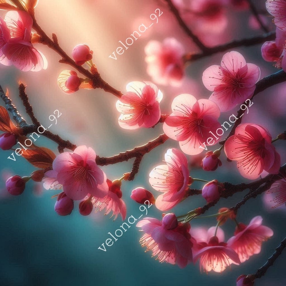 AI art digital wallpaper for desktop background and printing-image