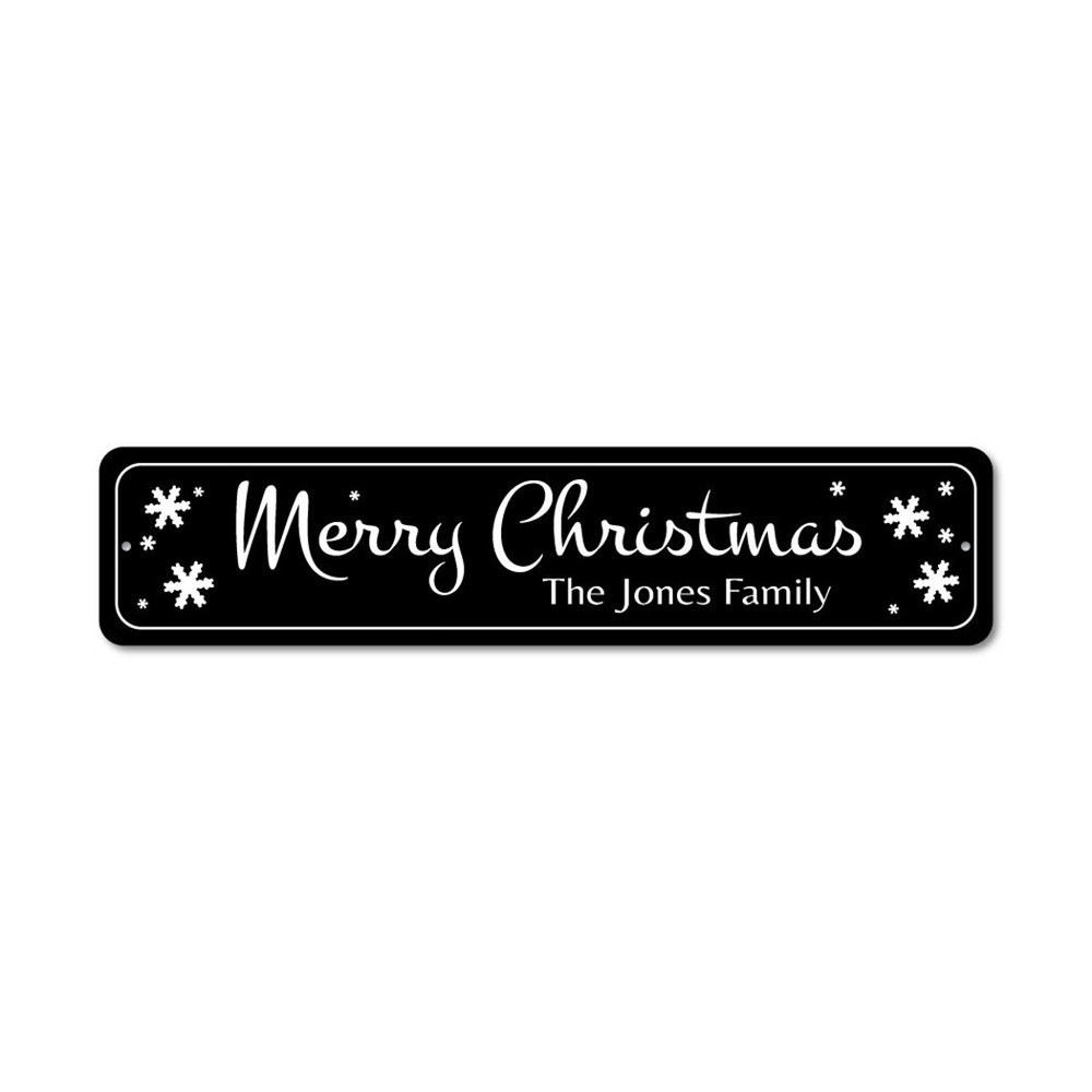 Merry Christmas Sign, Custom Merry Christmas Decor, Holiday Sign