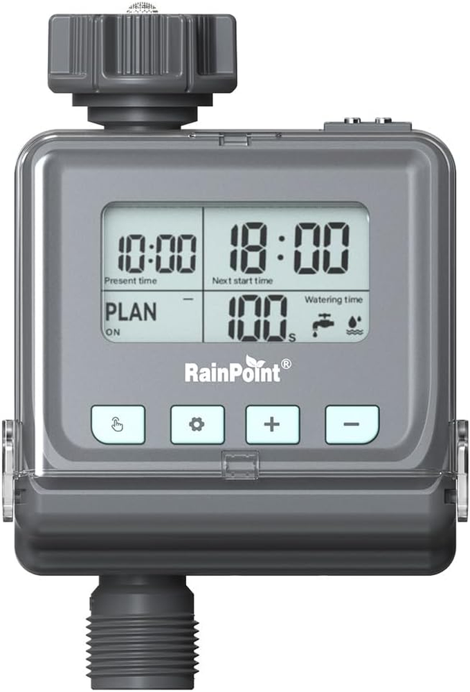 Smart Water Timer for Garden Hoses with 3 Programs for Lawn Sprinkler Systems