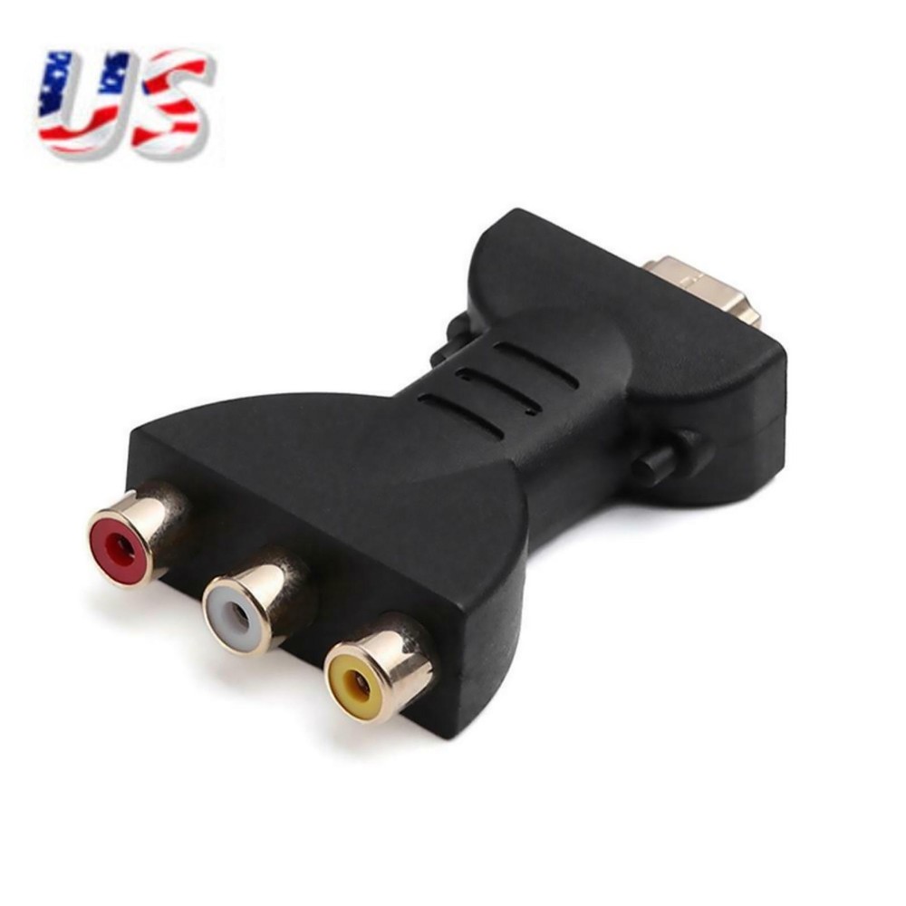 P&P HDMI Male to RCA Female Adapter AV Audio Video Converter HDTV DVD Connecter