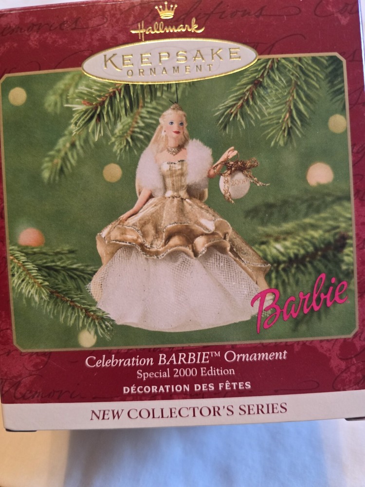 Hallmark Keepsake 2000 Celebration Barbie Special Edition Series #1 Ornament  