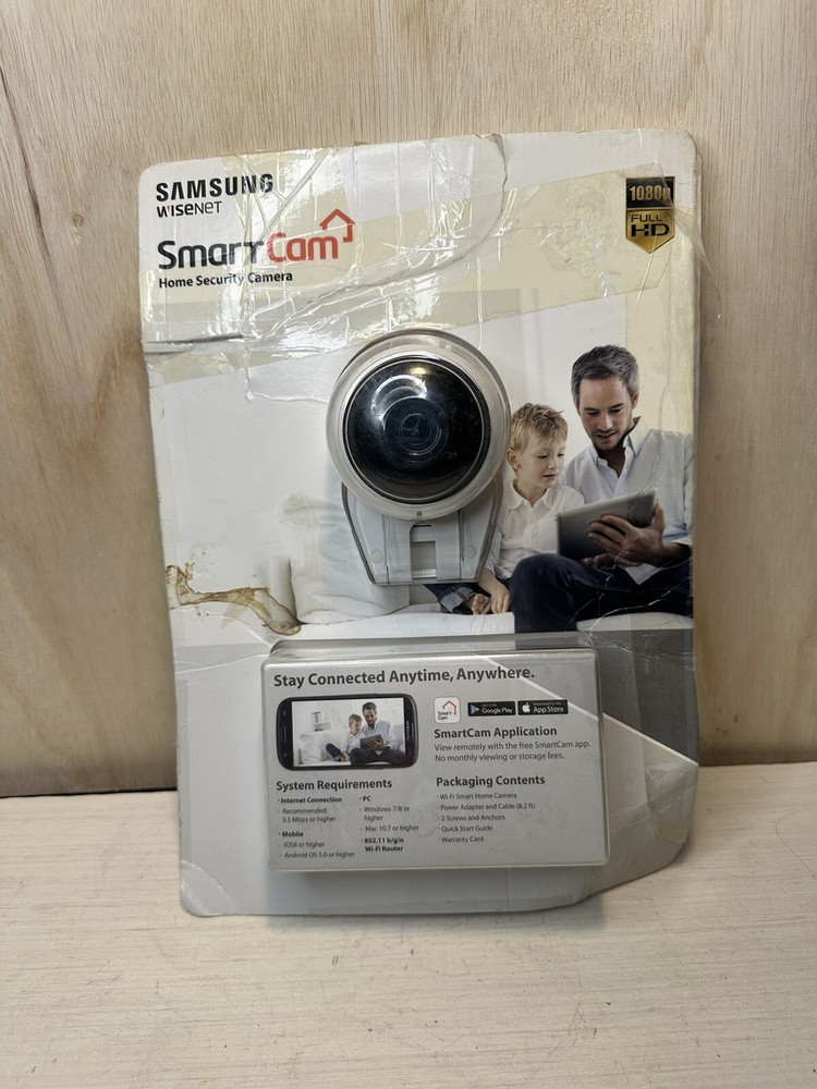 Samsung Wisenet SmartCam SNH-V6431BN 1080p Wi-Fi Home Security IP Camera