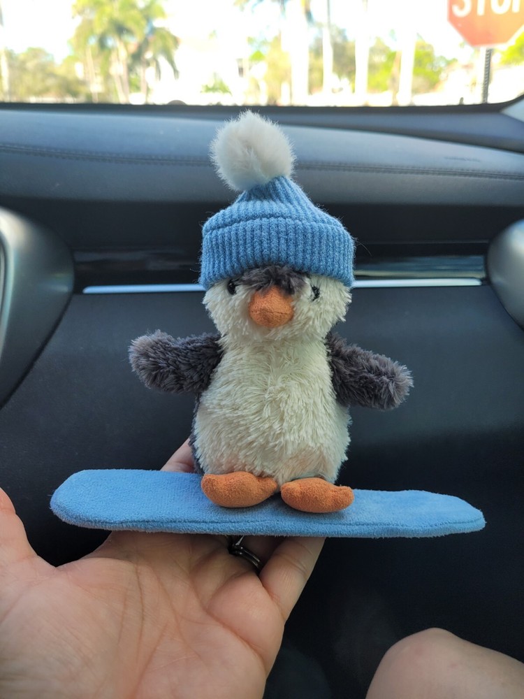 Jellycat  Snowboarding Penguin - HTF