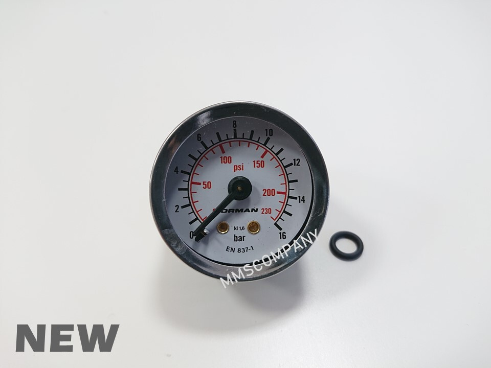 Espresso Parts - Pressure Gauge 0-16bar for E61 Group - ECM, Faema, Rocket