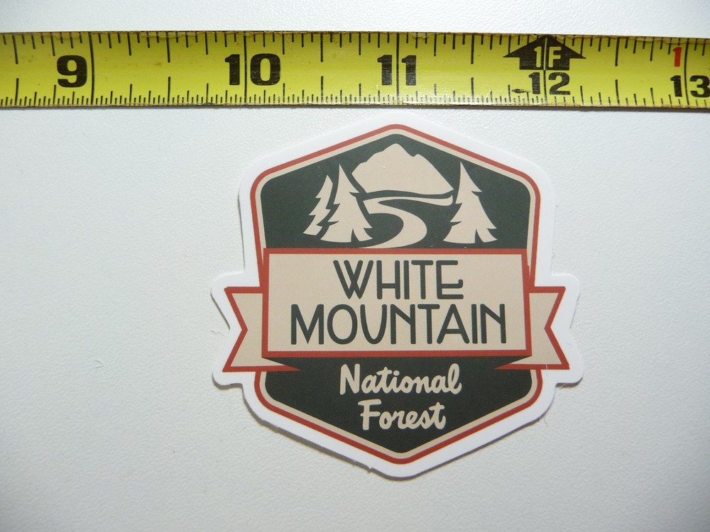 WHITE MOUNTAIN NATIONAL FOREST NEW HAMPSHIRE DECAL STICKER HUNT HUNTER WILDLIFE