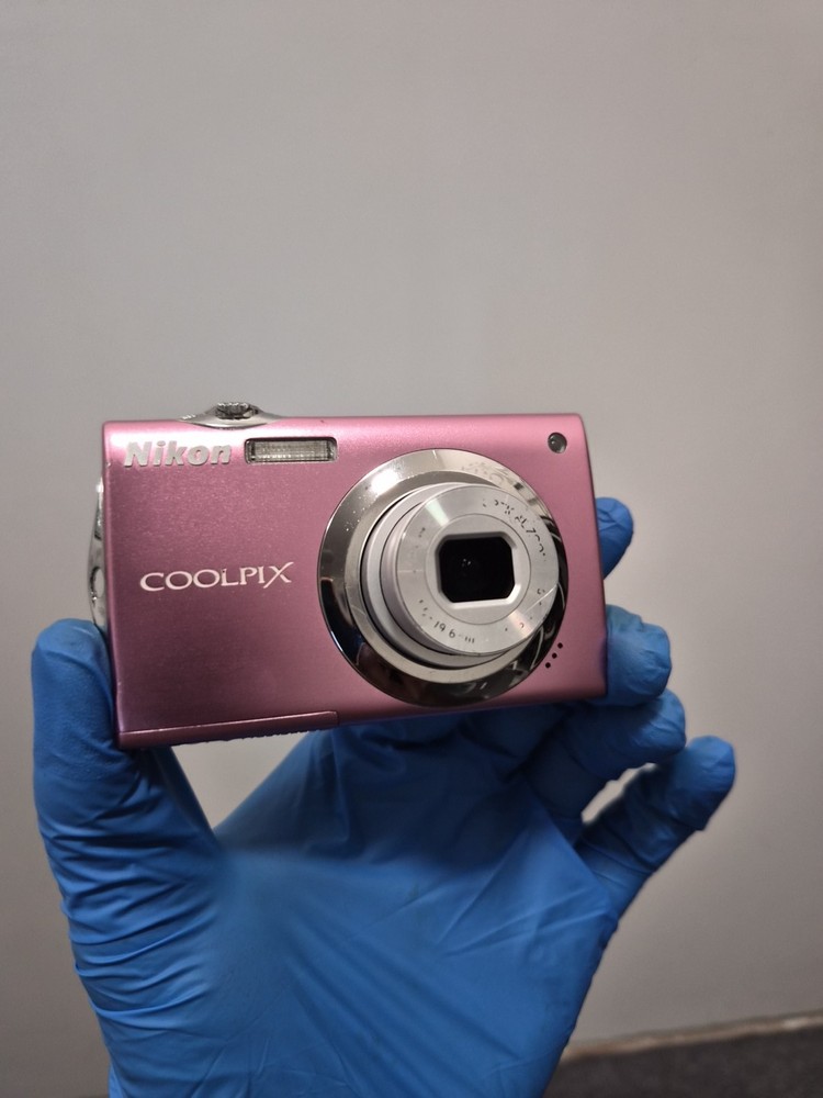 Nikon Coolpix S4000 12.0mp Digital Camera Pink Not Working Read Notes Plz