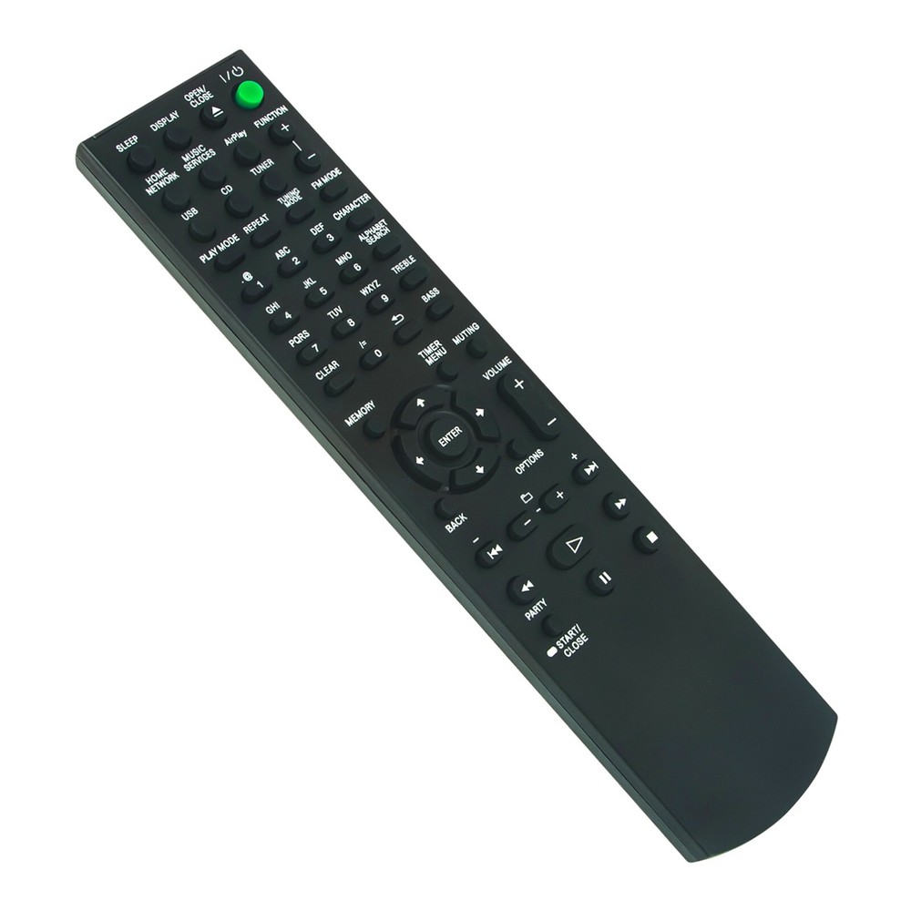 RM-AMU139 Replacement Remote for Sony HiFi CMT-G2BNiP CMT-G2NIP HCD-G2NiP HCD-G2BNiP