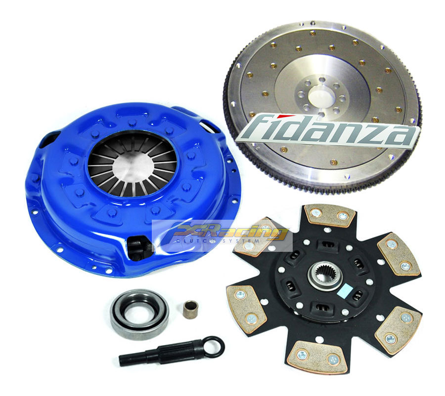 FX Stage 3 Clutch Kit with Fidanza Flywheel for 90-96 Nissan 300ZX 3.0L VG30DE N/A